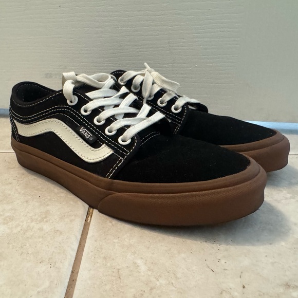 Vans Black and White Skate Shoes - Picture 2 of 7